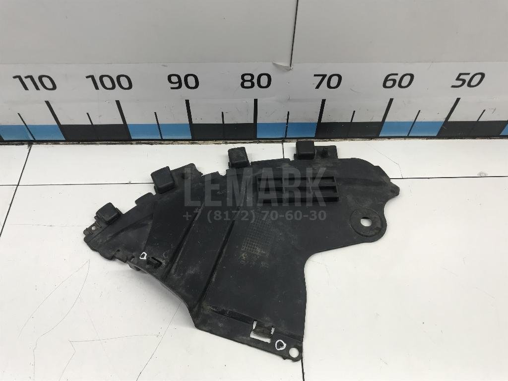 Пыльник двигателя боковой левый