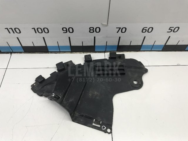 Пыльник двигателя боковой левый