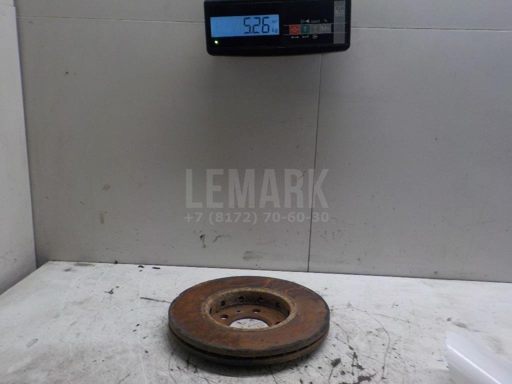 Диск тормозной передний вентилируемый