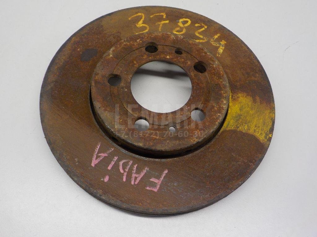 Диск тормозной передний вентилируемый