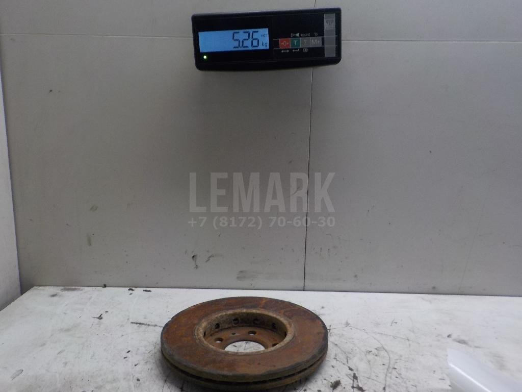 Диск тормозной передний вентилируемый