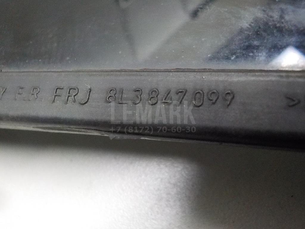 Стекло кузовное открывающееся (форточка) левое