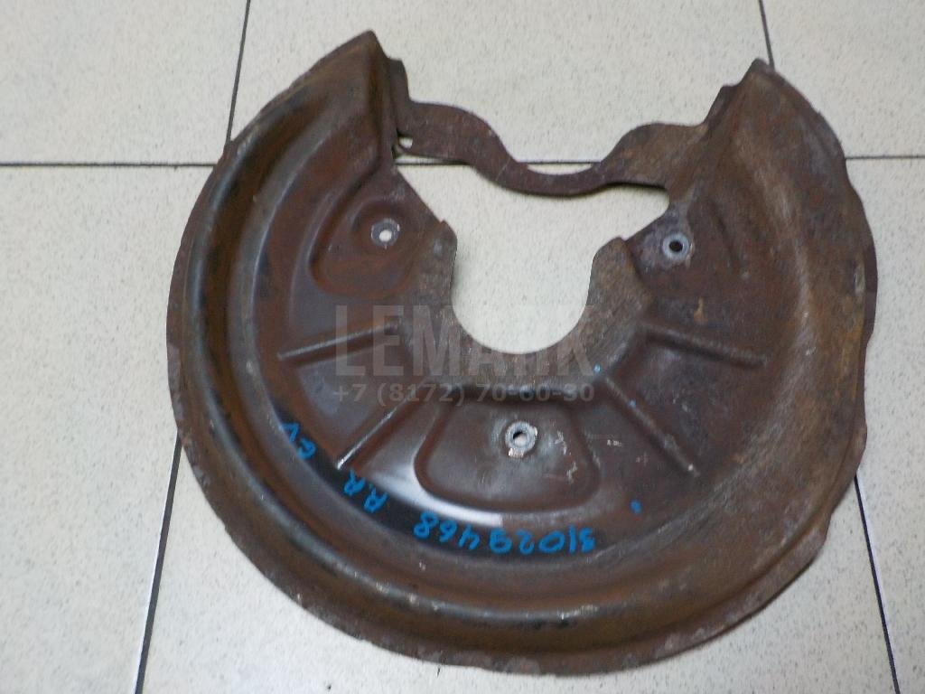 Пыльник тормозного диска