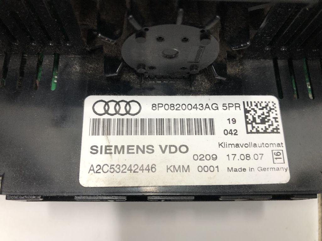 Блок управления климатической установкой