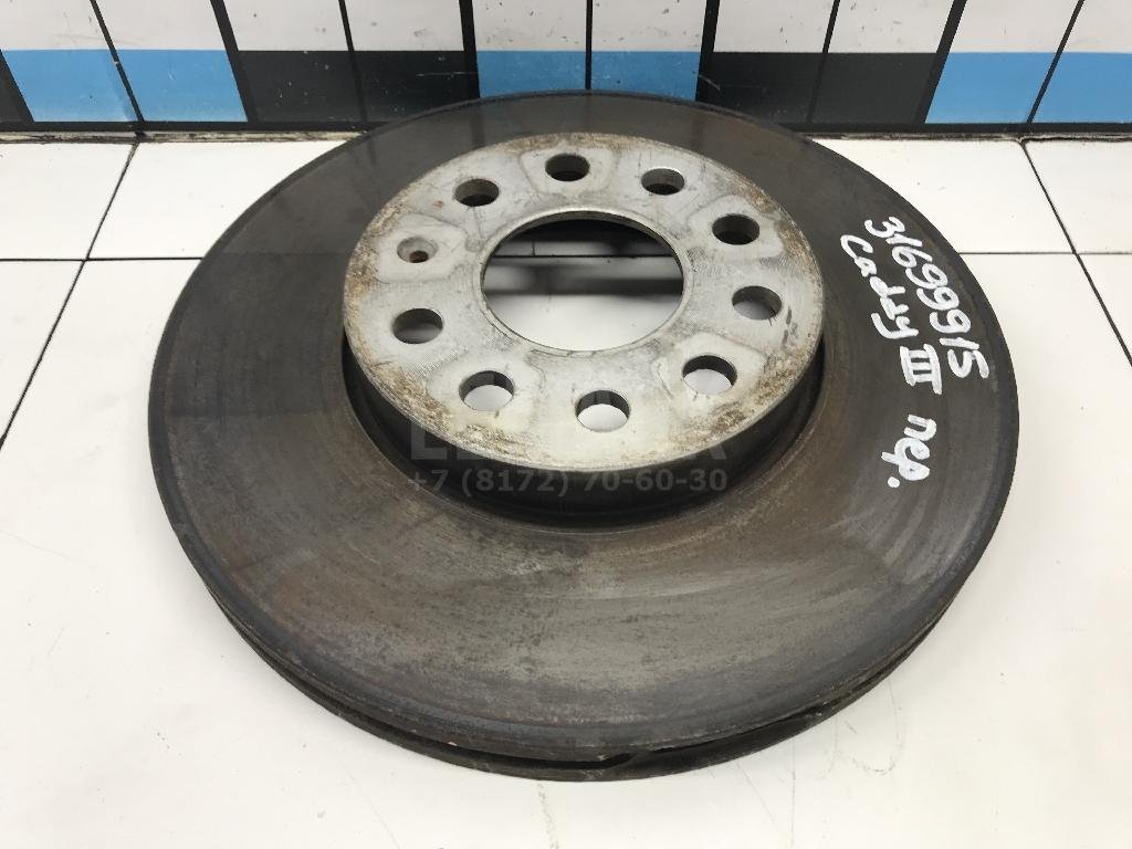 Диск тормозной передний вентилируемый