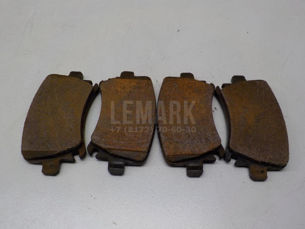 Колодки тормозные задние дисковые к-кт