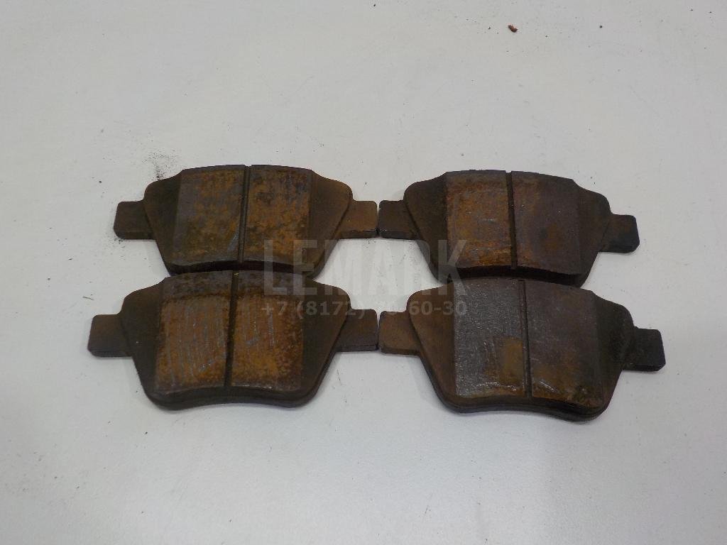 Колодки тормозные задние дисковые к-кт