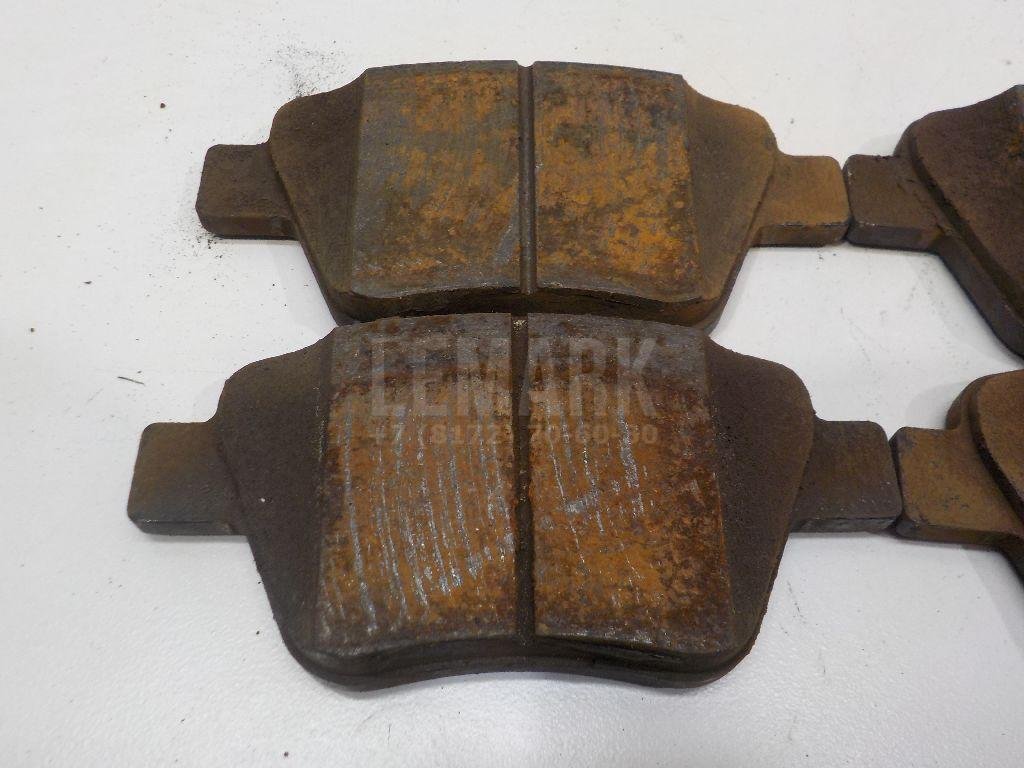 Колодки тормозные задние дисковые к-кт