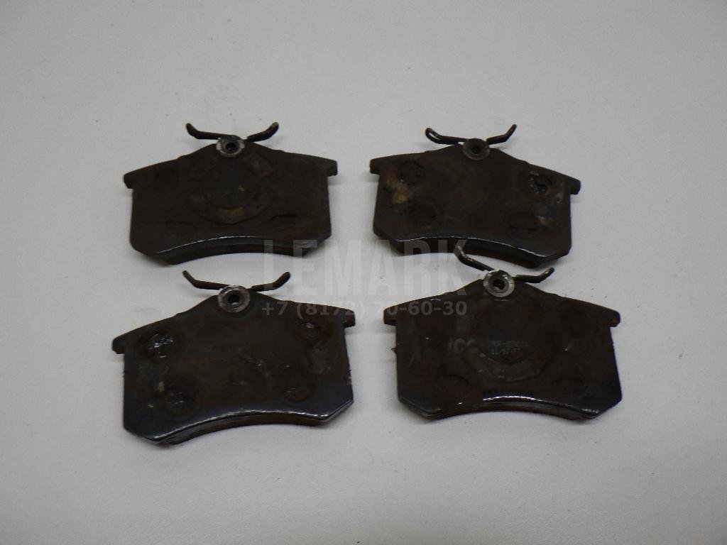 Колодки тормозные задние дисковые к-кт
