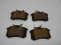 Колодки тормозные задние дисковые к-кт