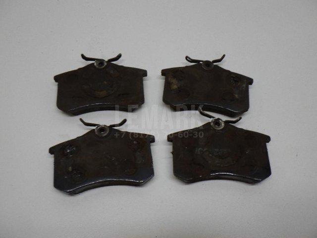 Колодки тормозные задние дисковые к-кт