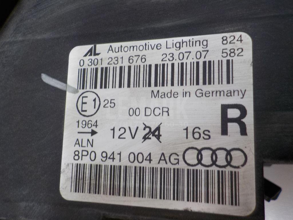 Фара правая для  Audi A3 [8PA] Sportback 2004-2013