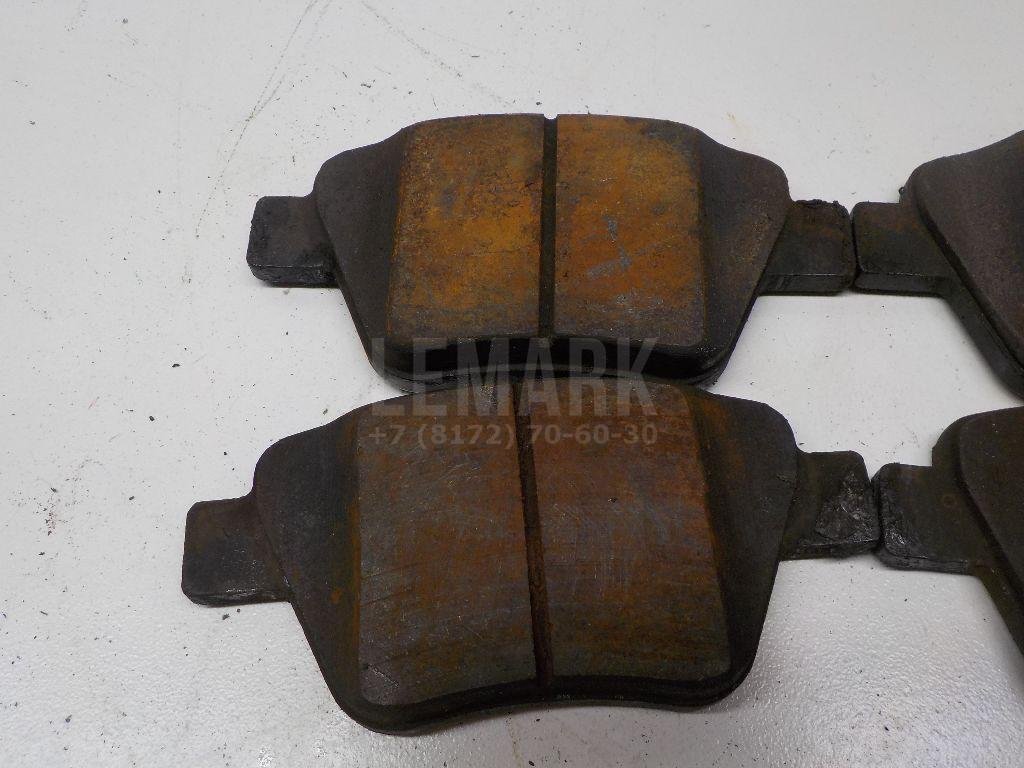 Колодки тормозные задние дисковые к-кт