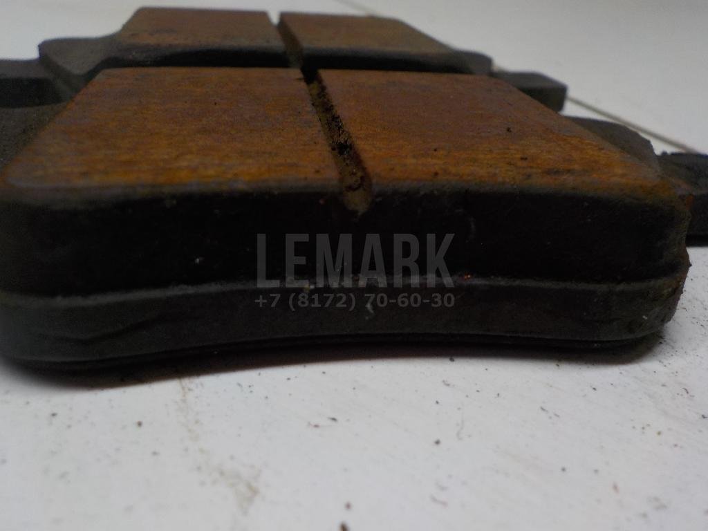 Колодки тормозные задние дисковые к-кт