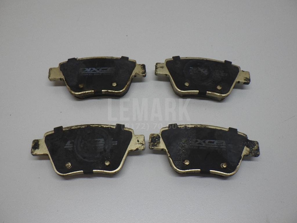 Колодки тормозные задние дисковые к-кт