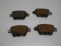 Колодки тормозные задние дисковые к-кт
