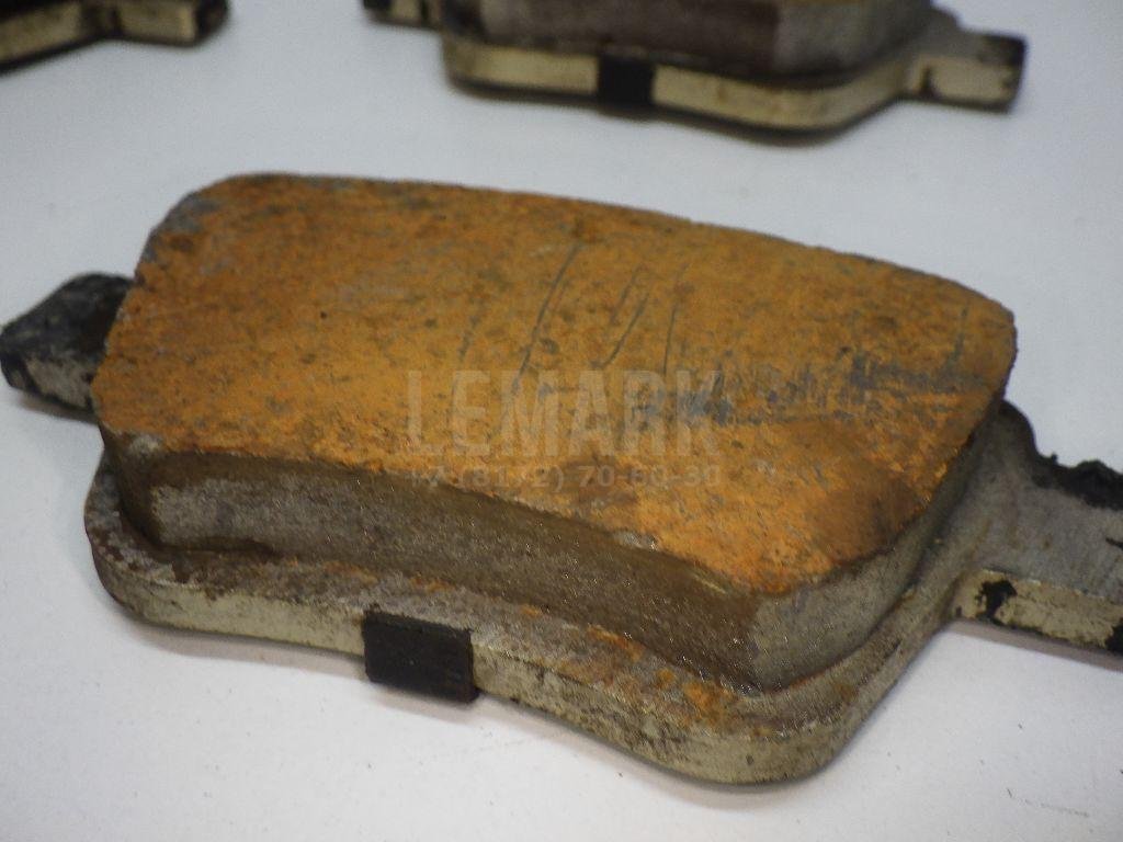 Колодки тормозные задние дисковые к-кт