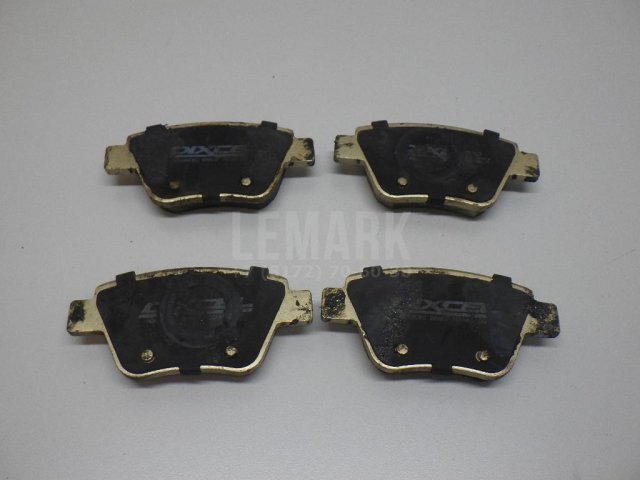 Колодки тормозные задние дисковые к-кт