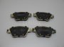 Колодки тормозные задние дисковые к-кт