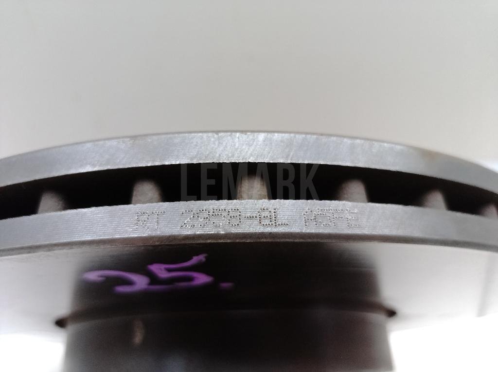 Диск тормозной передний вентилируемый