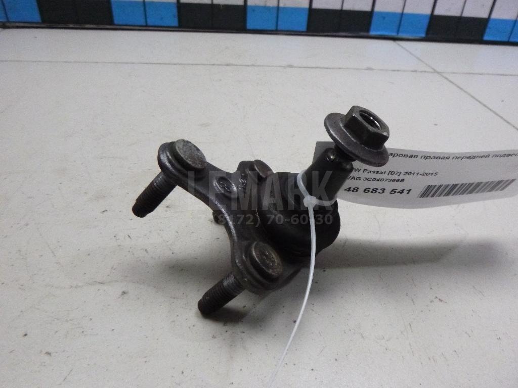 Опора шаровая правая передней подвески