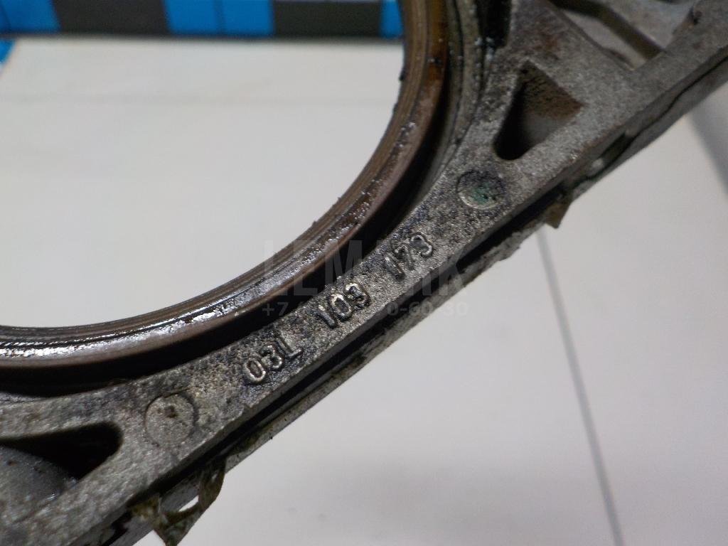 Крышка коленвала задняя