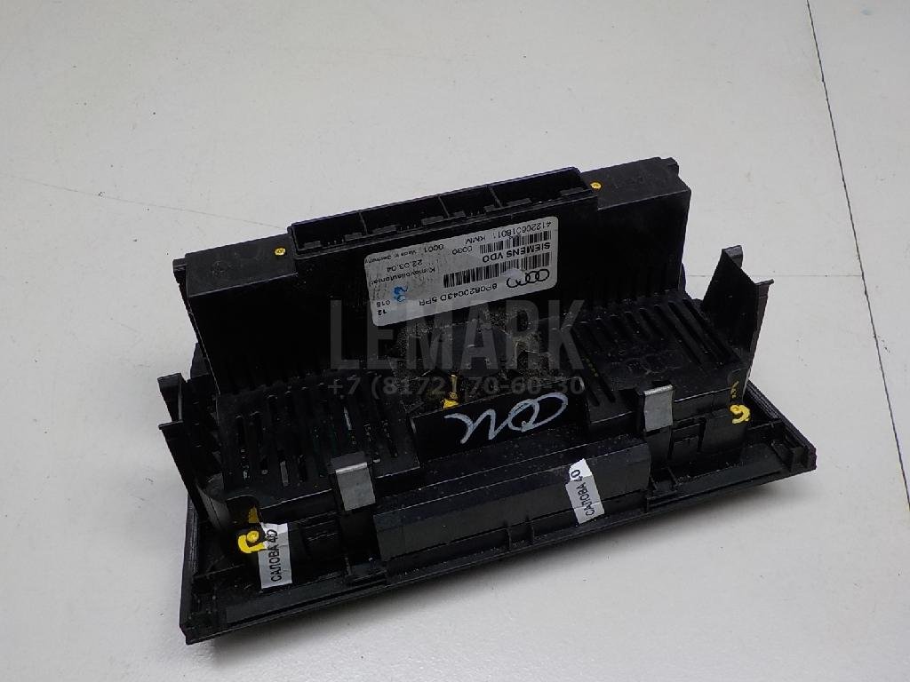 Блок управления климатической установкой