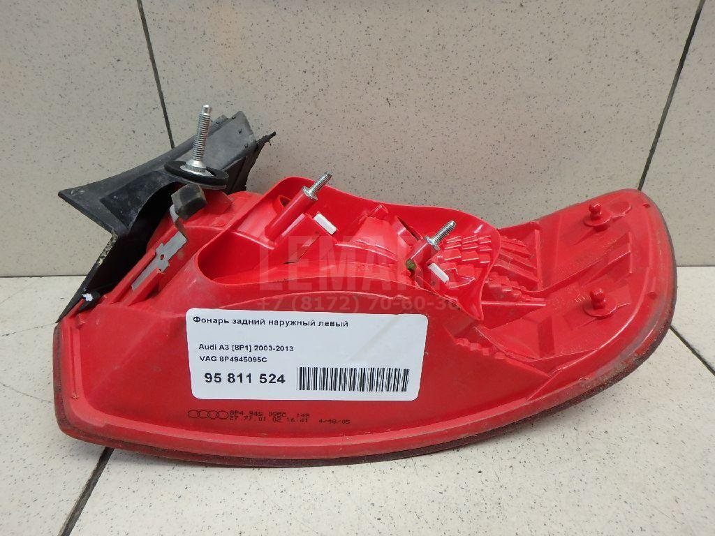 Фонарь задний наружный левый