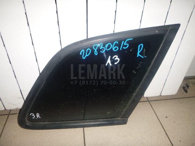 Стекло кузовное глухое правое