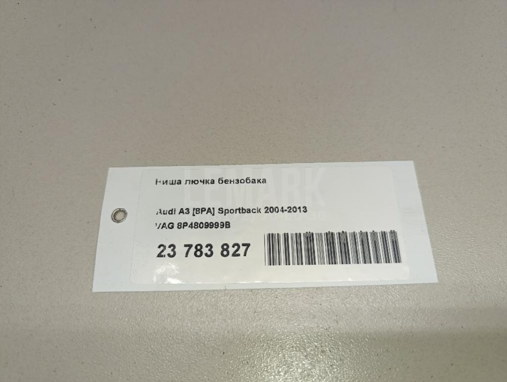 Ниша лючка бензобака