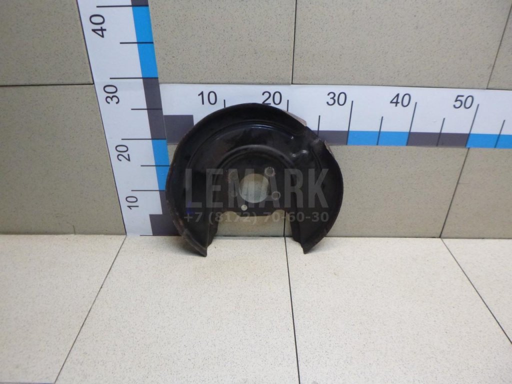 Щит опорный задний левый