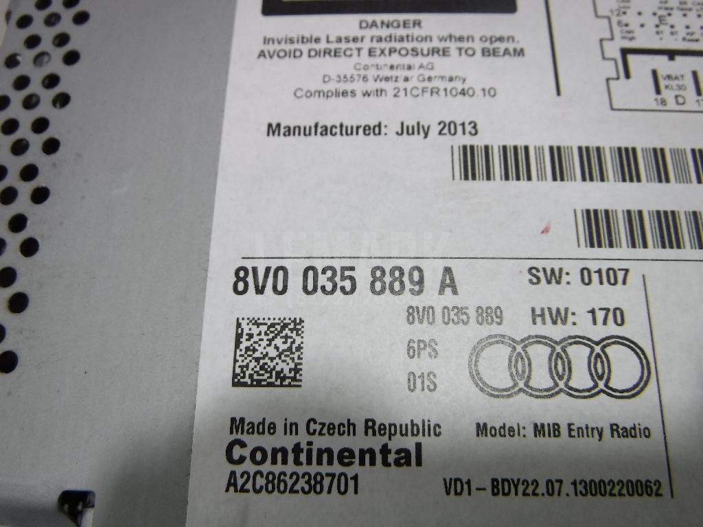 Магнитола для  Audi 80/90 [B4] 1991-1995