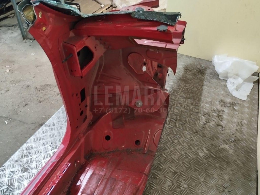 Порог со стойкой левый