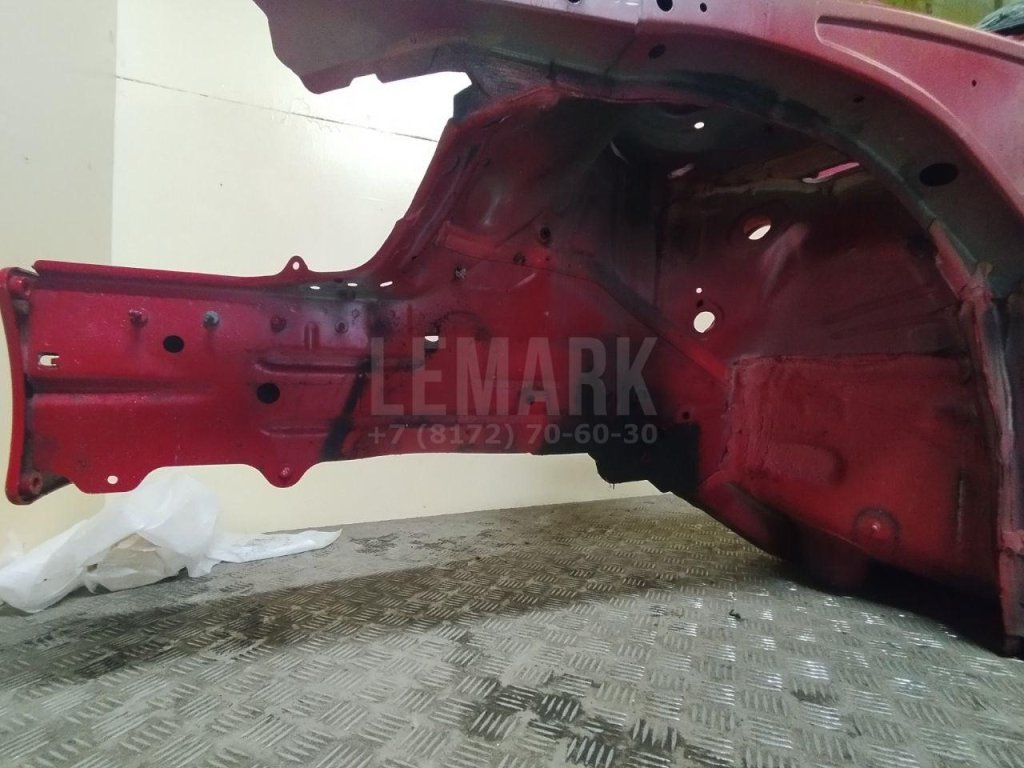 Порог со стойкой левый