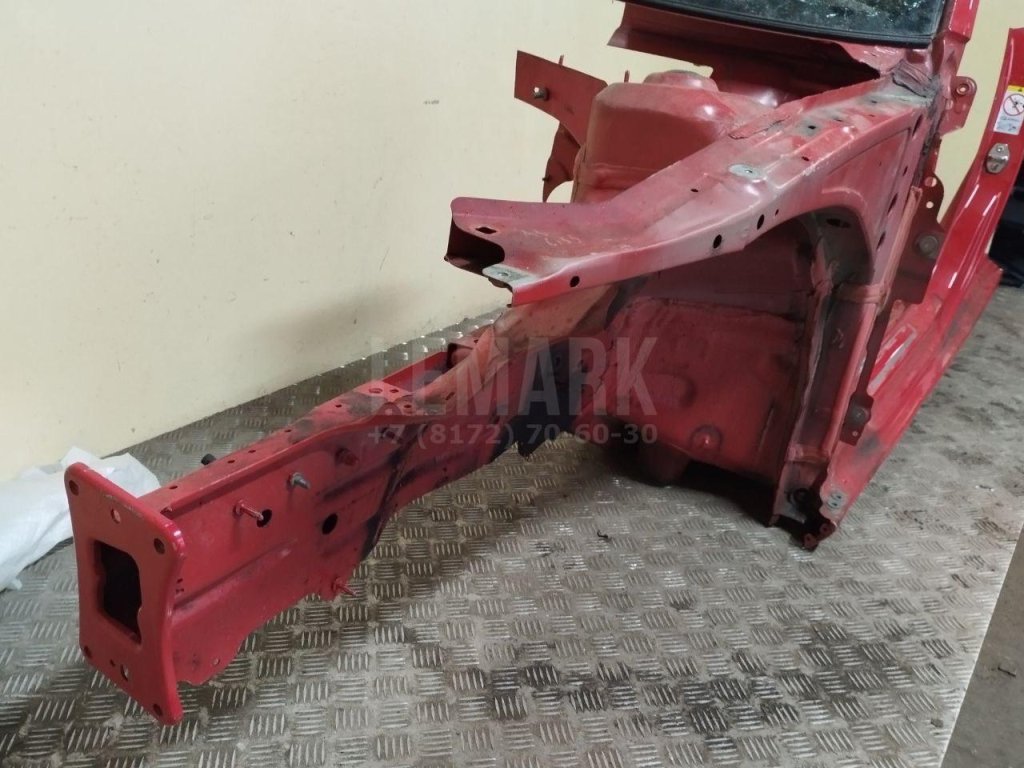 Порог со стойкой левый