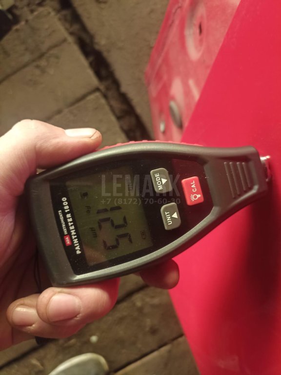 Порог со стойкой правый