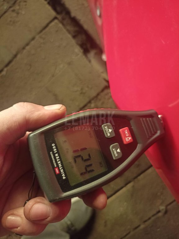 Порог со стойкой правый