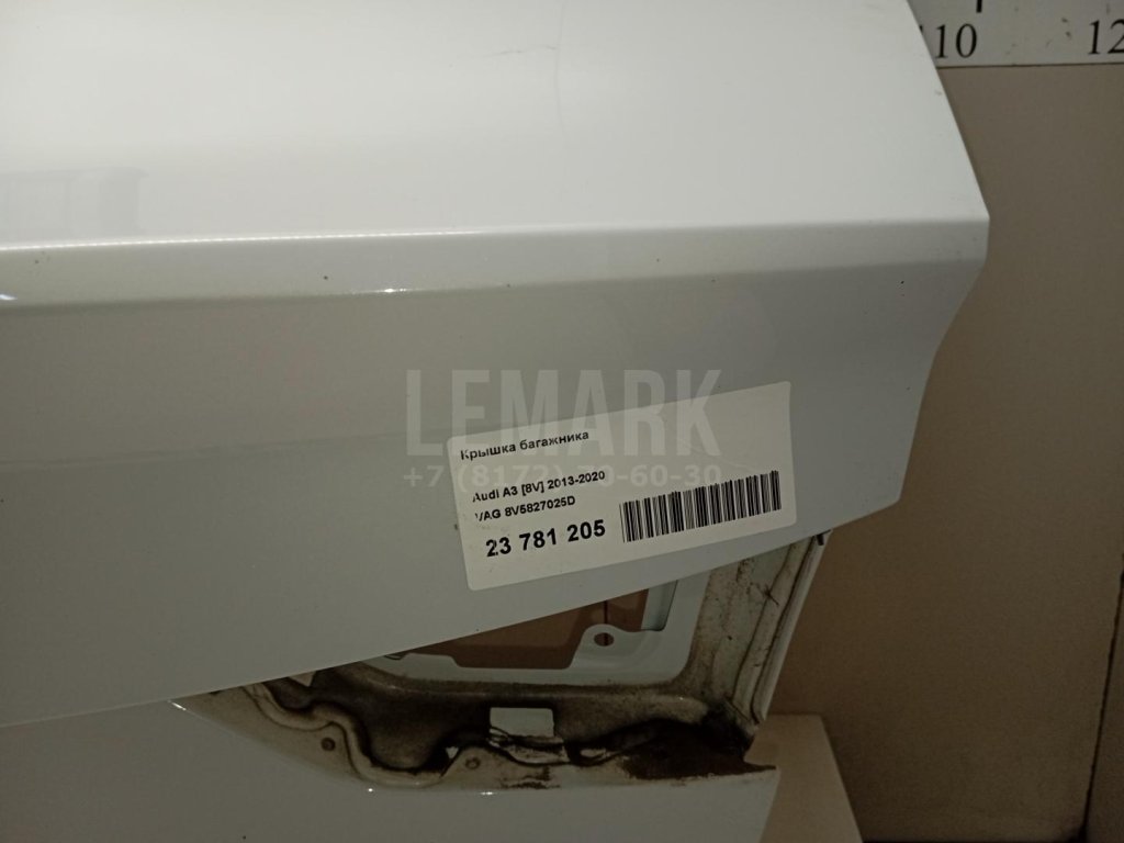 Крышка багажника