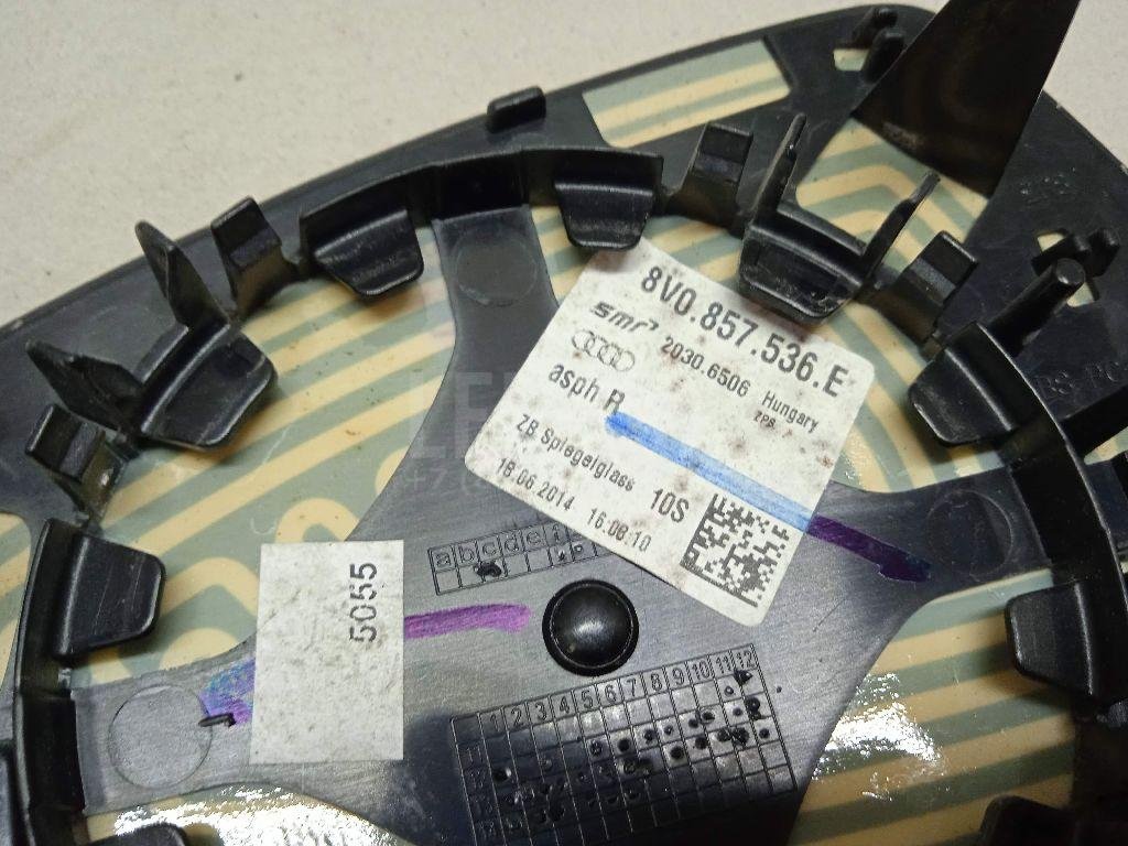 Стекло зеркала электрического правого