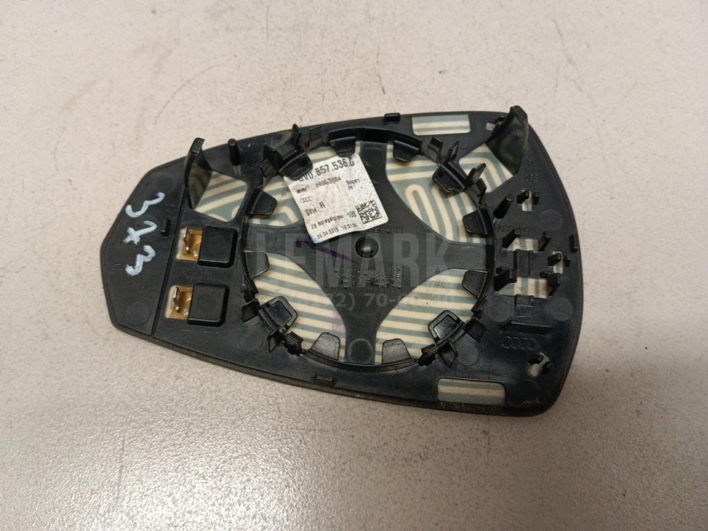 Стекло зеркала электрического правого