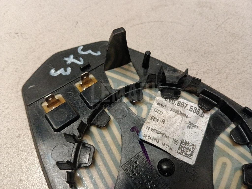 Стекло зеркала электрического правого