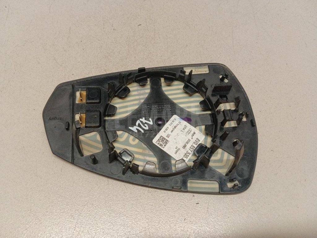 Стекло зеркала электрического левого