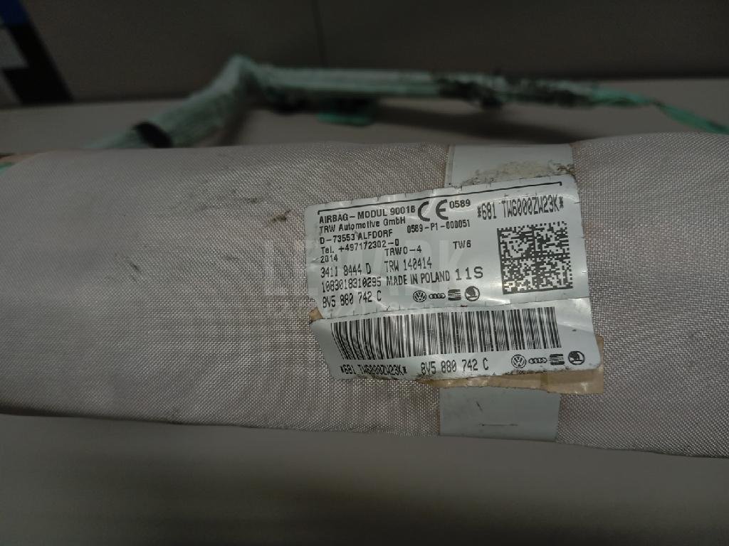 Подушка безопасности боковая (шторка)