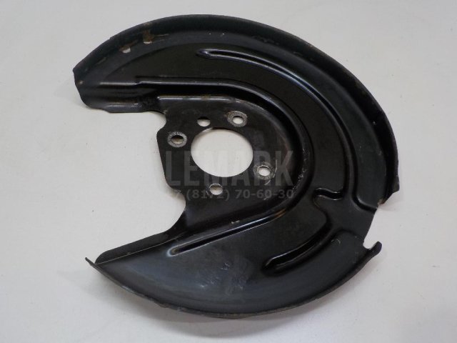 Щит опорный задний левый