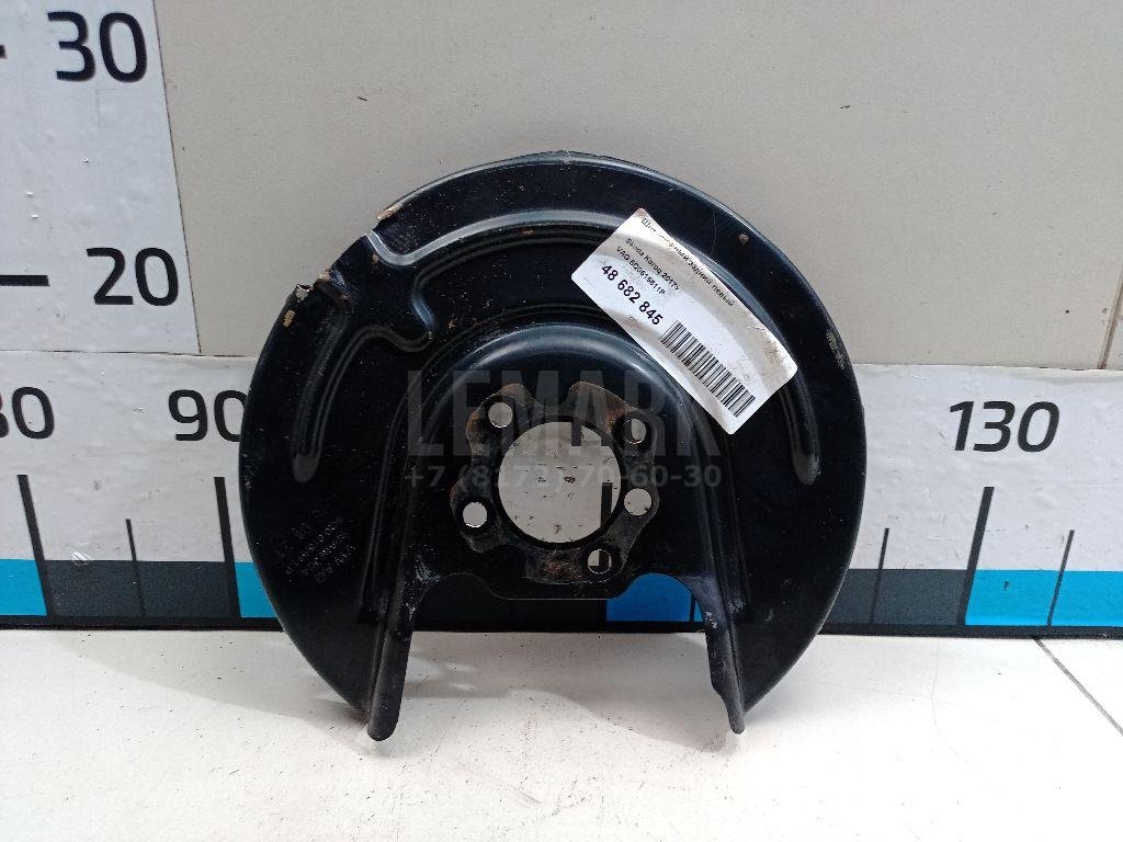 Щит опорный задний левый