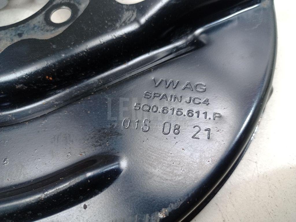 Щит опорный задний левый