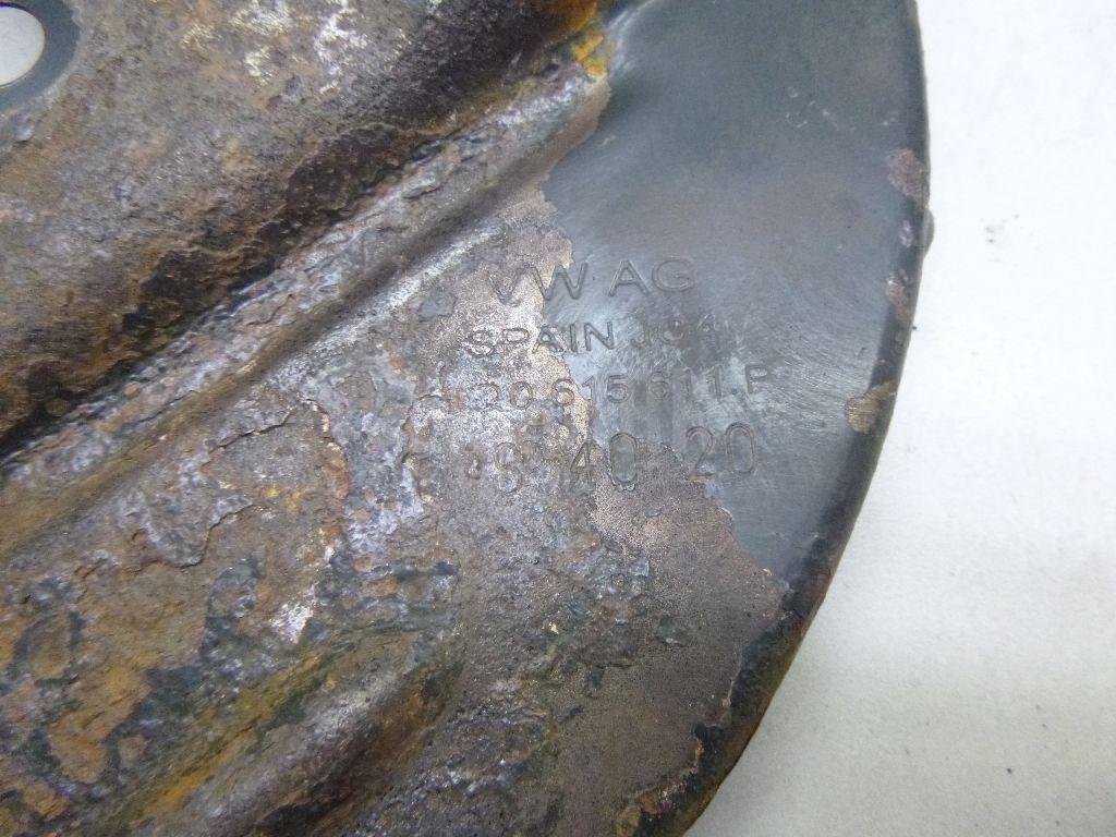 Щит опорный задний левый