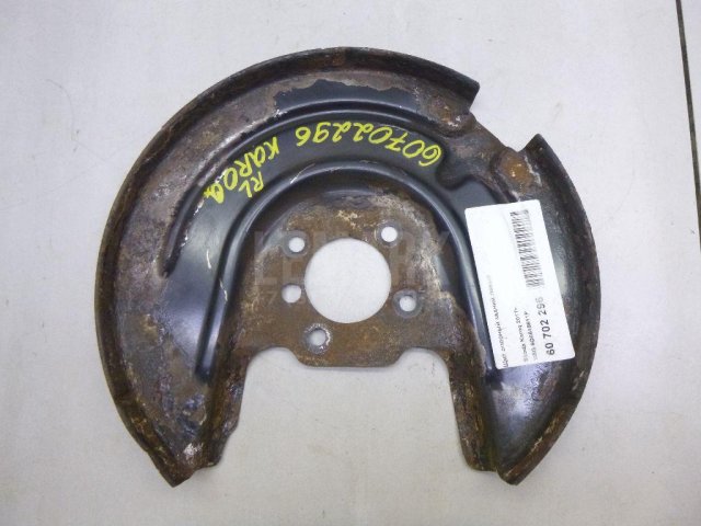 Щит опорный задний левый