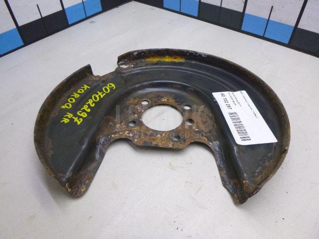 Щит опорный задний правый