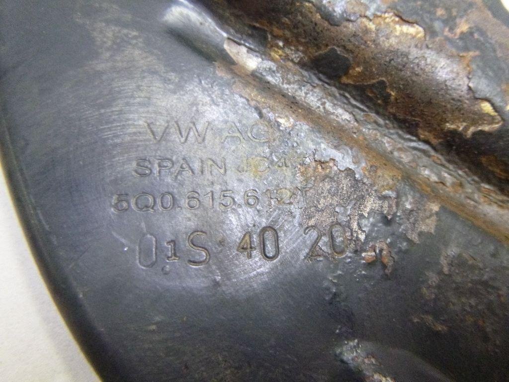 Щит опорный задний правый